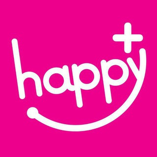 Telegram channel H A P P Y ➕ logo