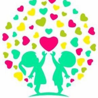 Логотип телеграм -каналу happychildhelp — БФ "Щаслива дитина". Гуманітарна допомога.