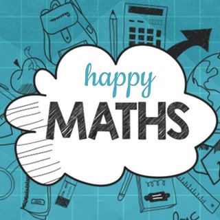Логотип телеграм канала @happymaths — Happy maths | Математика