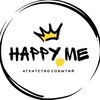 Логотип телеграм канала @happyme_event — HAPPY ME | Агентство событий| 👑