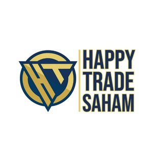 Logo saluran telegram happytradesaham — HappyTrade Saham
