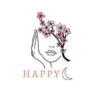 Логотип телеграм канала @happyymooon — HAPPYMOON