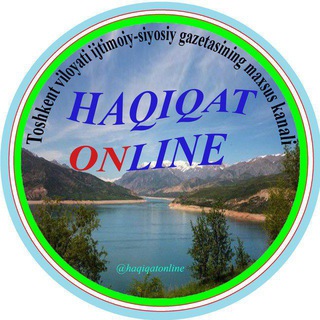 Telegram channel Haqiqatonline tezkor logo