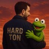 Логотип телеграм канала @hardton — HARD TON