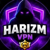 Логотип телеграм канала @harizmapirat — harizm VPN| brawl stars 💜 offic