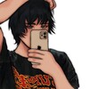 Логотип телеграм канала @hateandxyi — эмо быдло