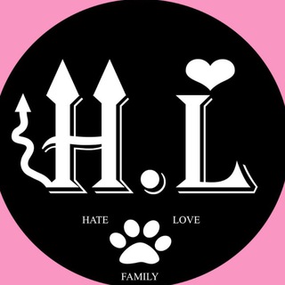 Логотип телеграм канала @hatelovefamily — HATE LOVE FAMILY