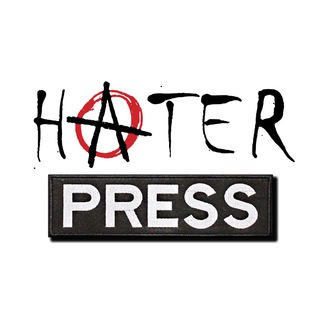 Логотип телеграм канала @haterpress — HATER.PRESS