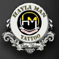 Логотип телеграм канала @haylamantatto — нayla мan TATTOO-ባ/ዳር