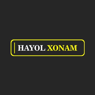 Telegram kanalining logotibi hayolxonam_uz — Hayolxonam.uz