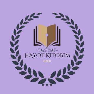 Telegram kanalining logotibi hayot_kitobim_k — H@y♡t k!t♡b!m📖🕊