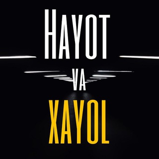 Telegram channel Hayot va xayol logo