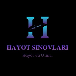 Telegram kanalining logotibi hayot_va_olim — 𝐇𝐀𝐘𝐎𝐓 𝐒𝐈𝐍𝐎𝐕𝐋𝐀𝐑𝐈