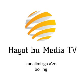 Telegram kanalining logotibi hayotbu_tv — Hayot bu Media TV
