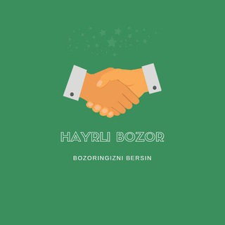 Telegram channel HayrliBozor logo