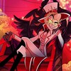 Логотип телеграм канала @hazbin_comics — Отель Хазбин Переводы: Hotel hazbin комиксы и арты
