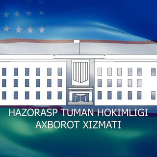 Telegram kanalining logotibi hazorasp_hokimligi — Hazorasp.uz | Rasmiy |