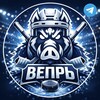 Логотип телеграм канала @hcvepr — ХК «ВЕПРЬ»