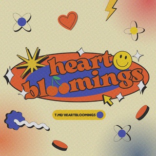 Logo saluran telegram heartbloomings — HEART BLOOMINGS : close.