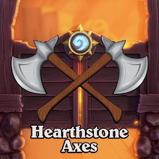 Логотип телеграм канала @hearthstone_axes — Топорик