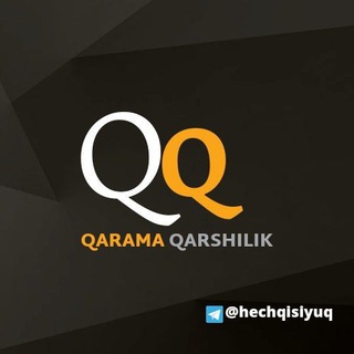 Telegram channel Qarama qarshilik logo