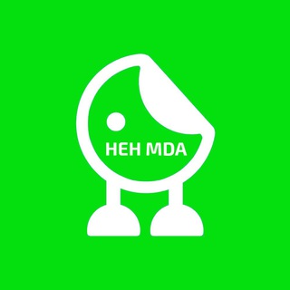 Логотип телеграм канала @hehmdas — HEH MDA / Канал о стикерах, 18 