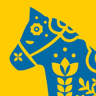 Логотип телеграм канала @helasvenska — Шведский с Ксю 🇸🇪