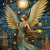 Логотип телеграм канала @helena_engel — Территория Ангелов с Хеленой Сурински