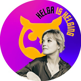 Лагатып тэлеграм-канала helga_is_helging — HELGA IS HELGING🪄