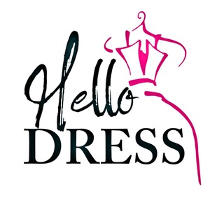 Логотип телеграм канала @hello_dress — HelloDress | ПРОКАТ ПЛАТЬЕВ Хабаровск
