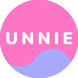 Логотип телеграм канала @hello_unnie — UNNIE