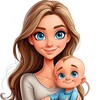 Логотип телеграм канала @hello_itsmom — Привет, это мама