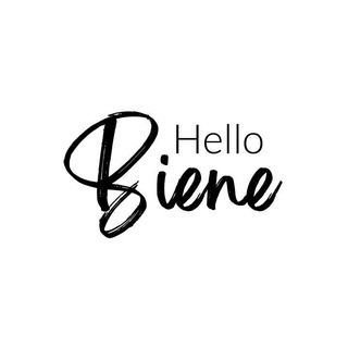 Логотип телеграм канала @hellobiene — Hello Biene