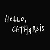Логотип телеграм канала @hellocatharsis — hello, catharsis
