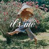 Логотип телеграм канала @helloitsme_buro — hello, it’s me 💋 брендинг & стратегия