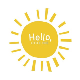 Логотип телеграм канала @hellolittleone — Hello, little one✨