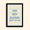Логотип телеграм канала @hellositdown — Здравствуйте, садитесь