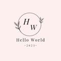 Logo saluran telegram helloworldmod — Hello World