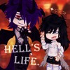 Логотип телеграм канала @hellslifegacha — ⊹˖۶٩𝐇𝐞𝐥𝐥'𝐬 𝐥𝐢𝐟𝐞.۶٩˖⊹