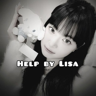 Логотип телеграм канала @help_lisaa — ~•|help by Lisa|•~