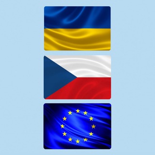Логотип телеграм -каналу help_ua_czech — Чехія. Інфо для українців