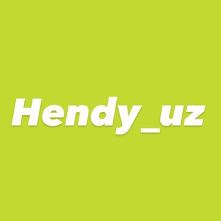Telegram kanalining logotibi hendy_uzz — hendy_uz