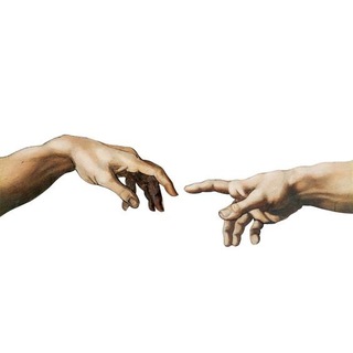 Логотип телеграм канала @here_art — здесь искусство.