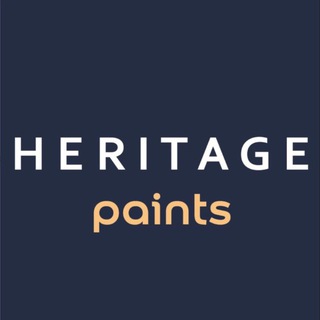 Логотип телеграм канала @heritage_paints — Heritage_paints — краски для интерьера