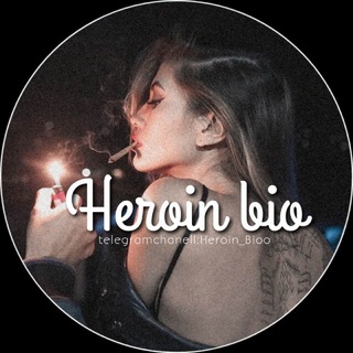 Logo saluran telegram heroin_bioo — .