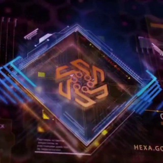 Логотип телеграм канала @hexagold — HEXA.GOLD