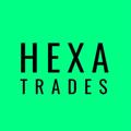 Logo saluran telegram hexatrades — HexaTrades