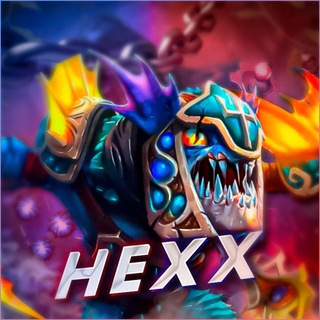 Логотип телеграм канала @hexxdota — 𝙷 𝙴 𝚇 𝚇 | 𝙳 𝙾 𝚃 𝙰 𝟸