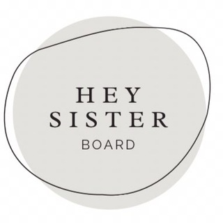 Логотип телеграм канала @hey_sister_board — HEY SISTER BOARD