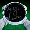 Логотип телеграм канала @heylisten_music — Hey, listen! 🎧